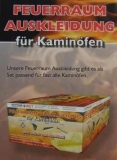 Feuerraum Auskleidung fr Kaminfen 25 mm dick